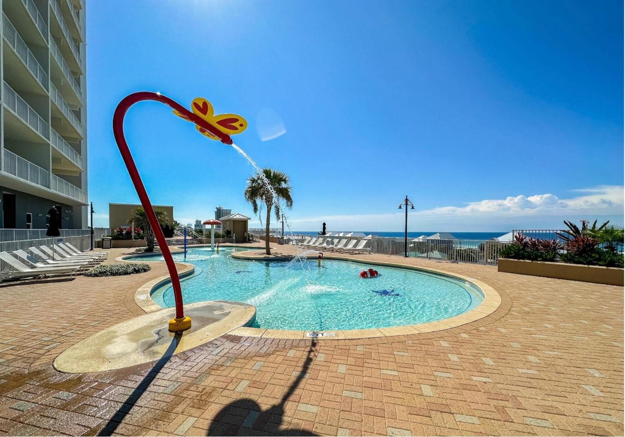 Luxurious 4 Bedroom Condo! Gulf Views! Sleeps 10 & Easy Beach Access! By Dolce Vita Getaways Pcb Panama City Beach